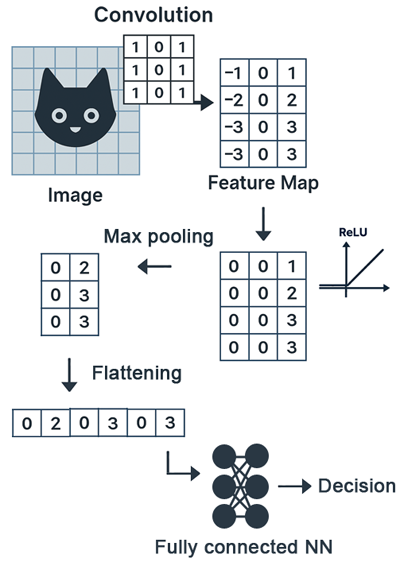 CNN - Flattening - Fully connected neural netrowk
