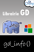 Manipulation d'images en PHP - Librairie GD