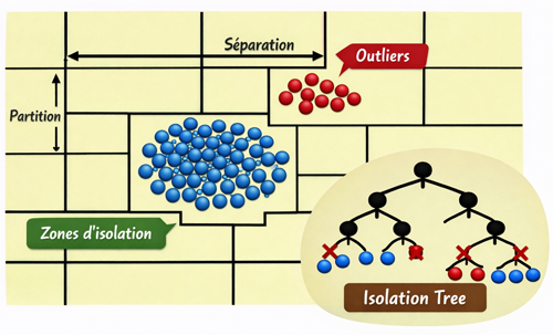 Outlier identification - isolation forest