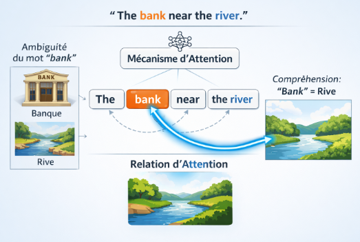 Mécanisme d'attention en deep learning