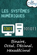 Cours de Les systèmes numériques: binaire, octal, décimal et hexadécimal